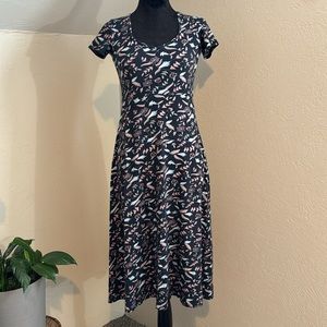 Amour Vert-Organic Cotton/Modal Jersey Flora dress